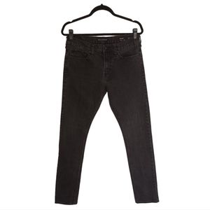 BULLHEAD Skinny Slim Leg Black Jeans 31x32